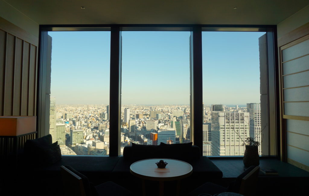 東京の空に浮かぶ都市型リゾート！アマン東京のプレミアムルームに泊まってみた。